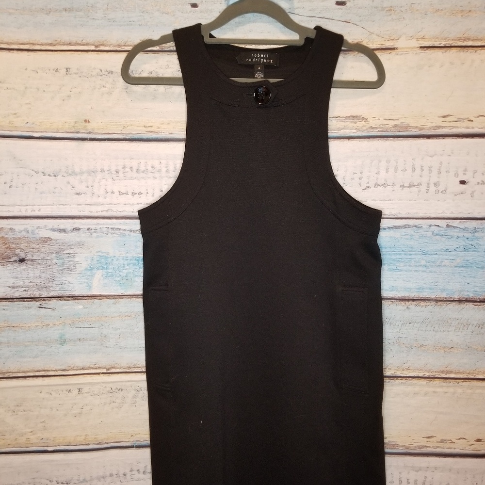 Robert Rodriguez Black Jumper Dress Sz 4